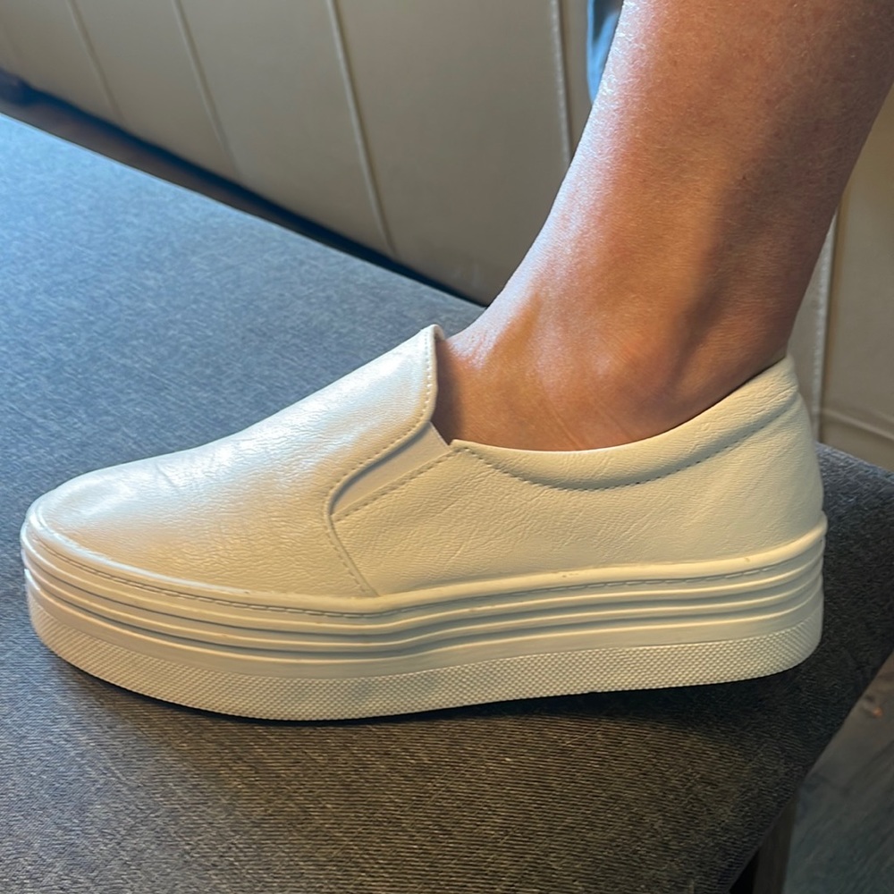 White sneaker